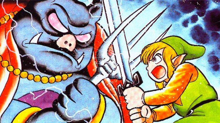 A Link to the Past Link vs Ganon